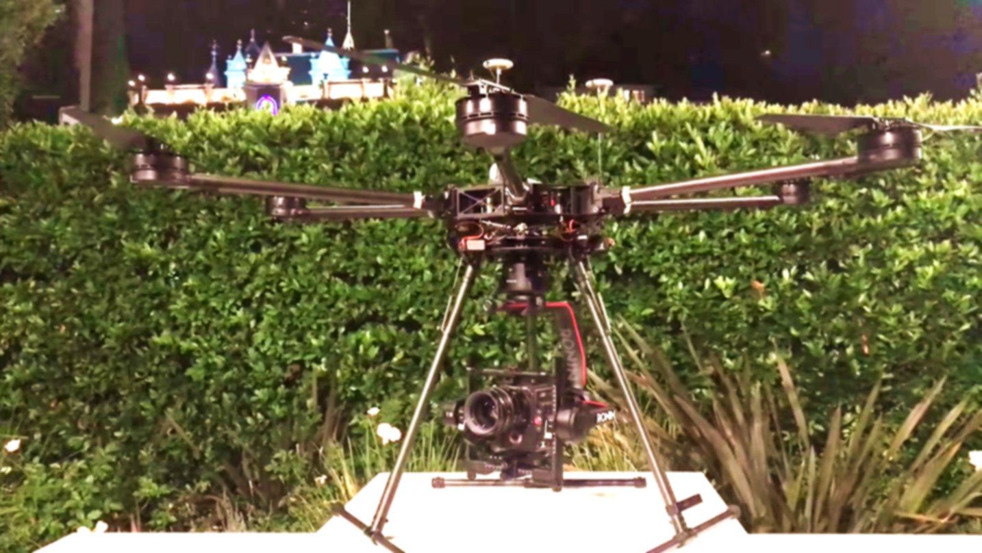 Novo drone da DJI com Ronin 2 instalado